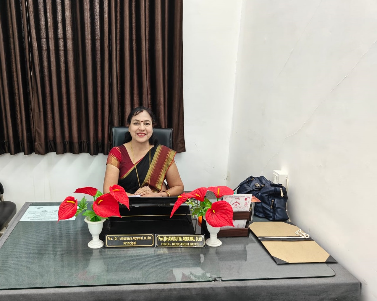 PRINCIPAL'S DESK